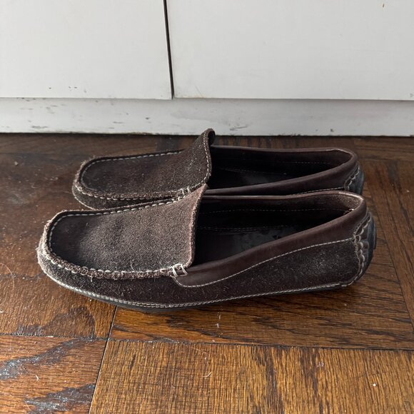 Women's Banana Republic Driving Shoes Moccasins Brown SZ 8 - Picture 1 of 6